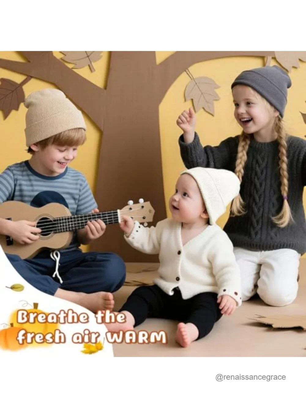 Soft Stretch Knit Beanie Hat for Toddler Kids Boys Girls Winter Warm Ear Cover